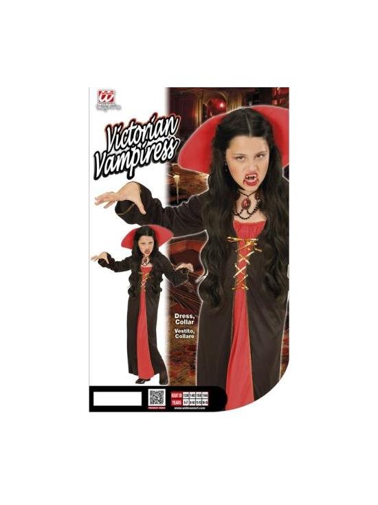Disfraz Vampira Victoriana.niña