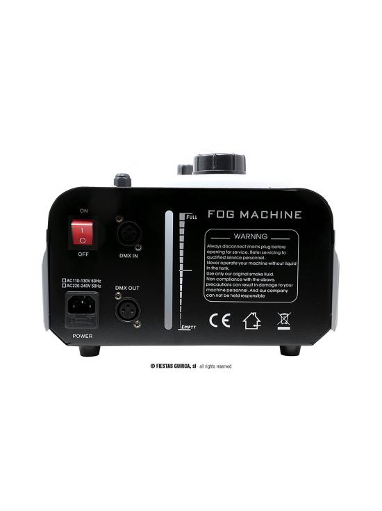 Máquina de Humo con luz y mando de 1500 w