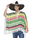 Poncho Mexicano para adulto.