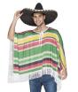Poncho Mexicano para adulto.