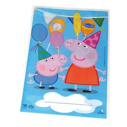 10 bolsas de chucherías Peppa Pig