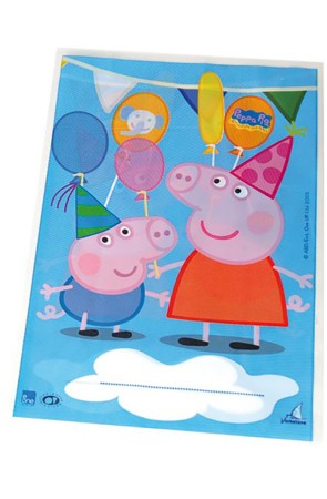 10 bolsas de chucherías Peppa Pig