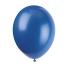 10 globos color azulón (30 cm) - Línea Colores Básicos