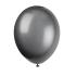 10 globos color negro (30 cm) - Línea Colores Básicos