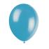 10 globos color turquesa (30 cm) - Línea Colores Básicos