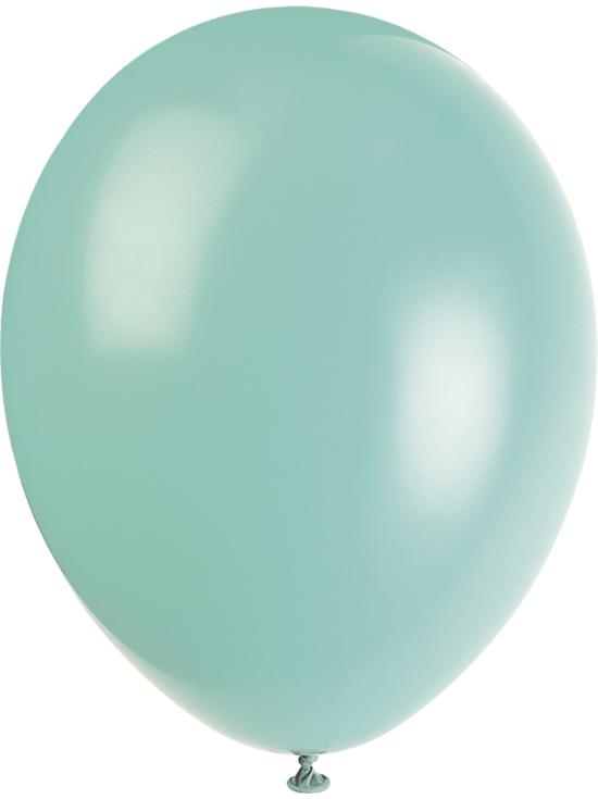 10 globos colores pastel variados (30 cm) - Línea Colores Básicos
