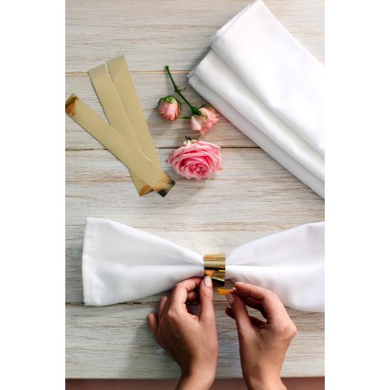 10 servilleteros dorados 10 servilleteros dorados