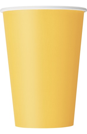 10 vasos amarillos - Línea Colores Básicos