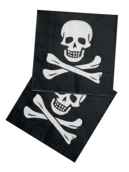 12 servilletas piratas (33x33 cm)