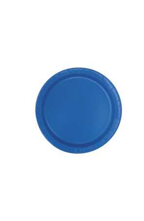 16 platos azul oscuro (23 cm) - Línea Colores Básicos