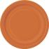 16 platos naranja (23 cm) - Línea Colores Básicos