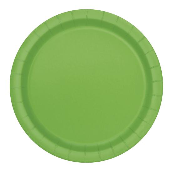 16 platos verde lima (23 cm) - Línea Colores Básicos 16 platos verde lima (23 cm) - Línea Colores Básicos