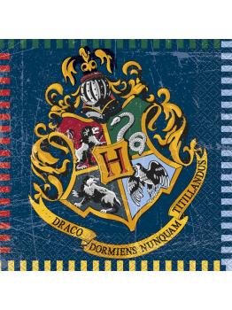16 servilletas Harry Potter (33x33cm) - Hogwarts Houses
