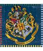 16 servilletas Harry Potter (33x33cm) - Hogwarts Houses