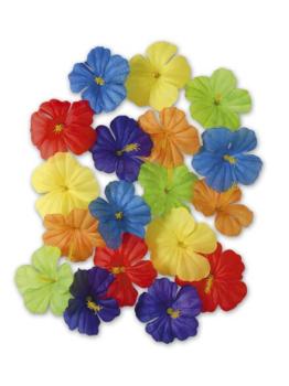 18 Flores adorno hawaianas