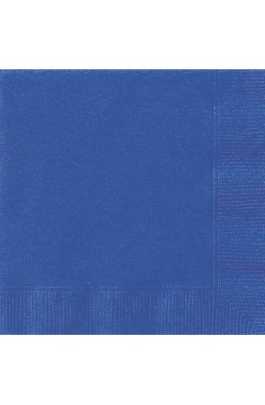 20 servilletas azul oscuro (33x33 cm) - Línea Colores Básicos