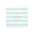 20 servilletas azul pastel con estampado "Live Laugh Love" de papel (33x33 cm) - Yummy