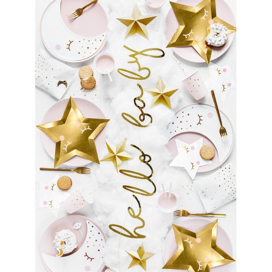 20 servilletas con forma de estrella - Unicorn Collection