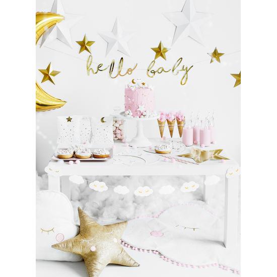 20 servilletas con forma de estrella - Unicorn Collection