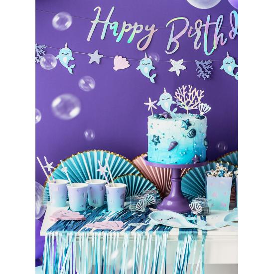 20 servilletas de cóctel de concha marina (13 cm)