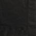 20 servilletas negras (33x33 cm) - Línea Colores Básicos