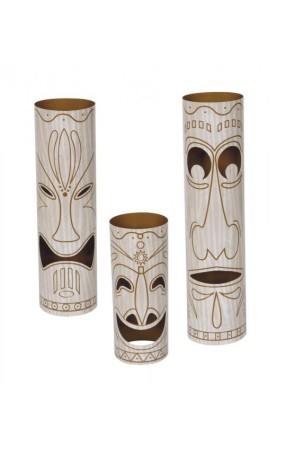 3 Totem centro de Mesa Hawaianos