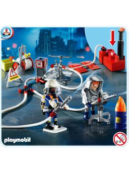 4825 Bomberos con Bomba de Agua