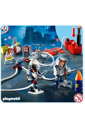 4825 Bomberos con Bomba de Agua