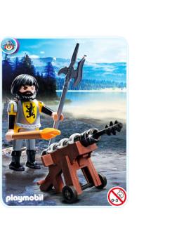 4870 Cañonero de los Caballeros del León PLAYMOBIL