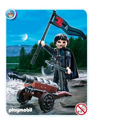 playmobil caballeros halcon