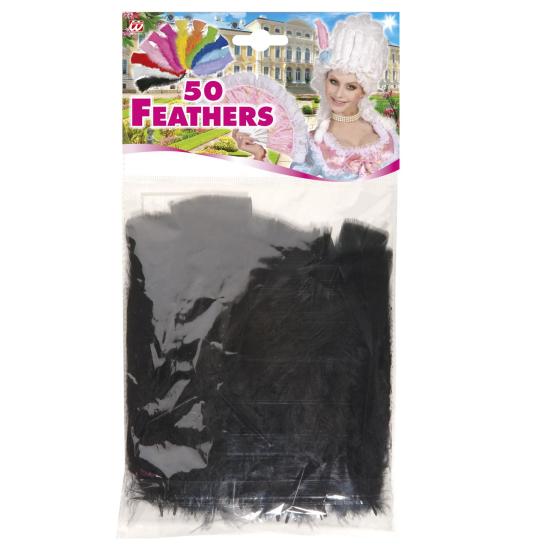 50 Plumas Adulto Unisex, Brasileños, Carnaval Brasileño, Fiestas Temáticas, 10 Cm Aprox.