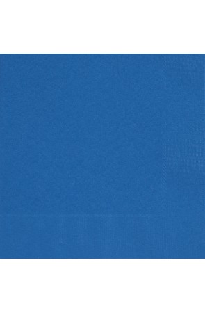50 servilletas azul oscuro (33x33 cm) - Línea Colores Básicos