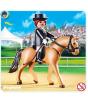 5111 Caballo de Deporte Alemán con Establo Verde y Beis PLAYMOBI