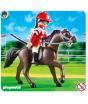 5112 Caballo Árabe con Establo Marrón y Amarillo PLAYMOBIL