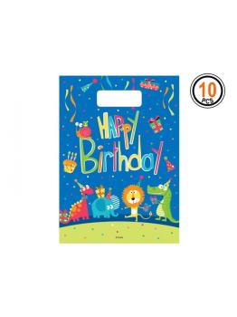 6 Bolsas Regalo Zoo Party