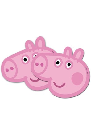 6 caretas Peppa Pig