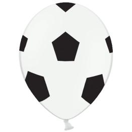 6 globos balón de fútbol (30 cm)