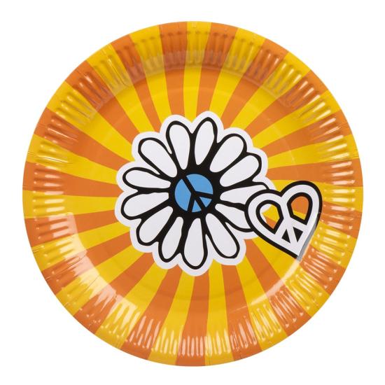 6 platos Hippie 23cm 6 platos Hippie 23cm