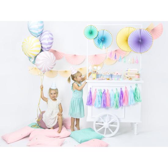 6 platos morados pastel con borde dorado "Good vibes only" de papel (13 cm) - Yummy 6 platos morados pastel con borde dorado "Good vibes only" de papel (13 cm) - Yummy
