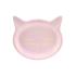 6 platos rosas con forma de gato de papel (22x20 cm) - Meow Party