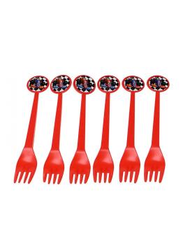 6 Tenedores F1 de 17 cms