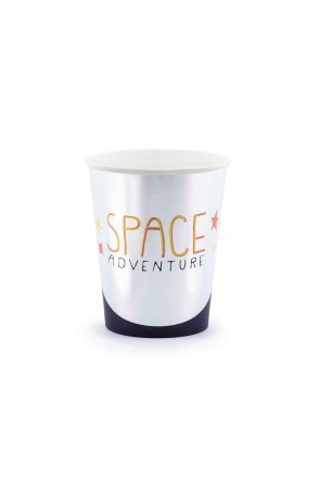 6 vasos "Space Adventure" de papel - Space Party
