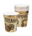 6 vasos Steampunk marrón - Steampunk Collection