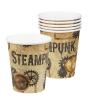 6 vasos Steampunk marrón - Steampunk Collection