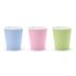 6 vasos azul pastel de papel - Pastelove