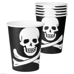 6 Vasos Calavera 25 cl