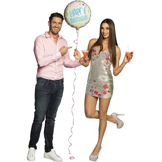 6 vasos de cocktail rosas (125 ml)