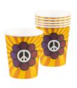 6 Vasos Fiesta Hippie 25cl