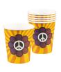 6 Vasos Fiesta Hippie 25cl