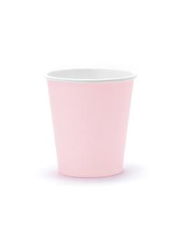 6 vasos rosas de papel - Sweets Collection